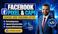 setup meta pixel and facebook conversion API ,fix tracking