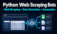 build python web scraping bots and data extraction scripts
