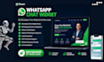 integrate whatsapp chat widget to wordpress, wix, website