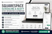 squarespace scheduling acuity setup calendar website integration automation