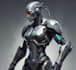 unique a sci fi character illustration or sci fi character