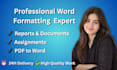 professionally format, edit and redesign your word documents