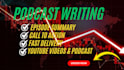 write engaging podcast show notes and youtube descriptions