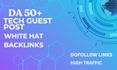 publish powerful tech backlinks with premium tech guest post