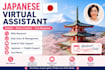 work as a japanese virtual assistant
