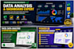 do data analysis,data visualization,excel analytics