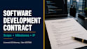 draft custom software development agreements and IP contracts