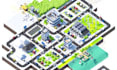 design premium 3d isometric event map, vector  festival maps and illustrations