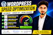 optimize wordpress website speed and core web vitals