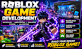 develop a professional roblox multiplayer game, simulator, anime fighting game