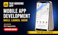 develop taxi booking app