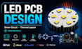 led pcb design, power electronics, driver circuit and thermal pcb layout
