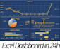 create excel dashboard and data analysis with 24h delivery