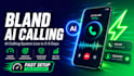 build a bland ai calling system and integrate it with your web application CRM