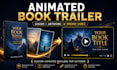 create an animated book trailer using your cover and artwork