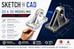 convert sketches into cad models