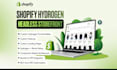 setup profitable shopify website or shopify store design