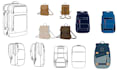 design handbag, bag, backpack,  luggage and tech pack