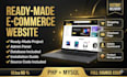 develop a PHP mysql ecommerce website with admin panel