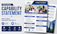 design an effective capability statement within 6hours