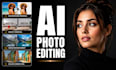 do ai photo editing, enhancement and image manipulation