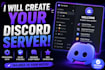 create a custom discord server
