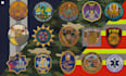 design custom military patch sticker vintage badge logo