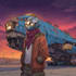 sci fi character illustration or sci fi character