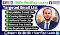 do b2b lead generation and targeted email list building