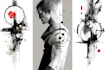 custom an abstract black tattoo design