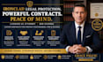 write a custom client service agreement or master service contract