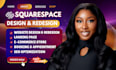 squarespace website design squarespace website redesign squarespace landing page