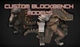 create custom blockbench mob models, textures and animations