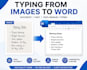 convert images to word with accuracy