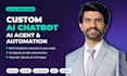 build custom ai chatbot, ai agent and n8n automation