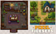 create custom pixel art tilesets and game environment assets