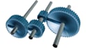 design gear trains, belt drives and shaft components and bearing selection