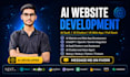 build ai website, ai chatbot, ai saas app, web application, full stack developer