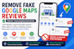 remove negative content from google maps profile
