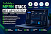 develop a mern stack web application