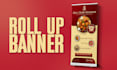 do rollup banner, banners, standee, pull up, retractable and signage design