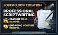 write a professional feature film script or youtube script