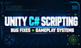 script gameplay mechanics and systems in unity