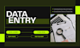 do professional data entry and fast typing work