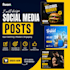 design professional social media posts