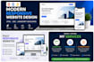 develop a responsive frontend website