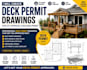 create deck permit drawings for city approval and building permit