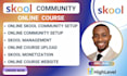 setup skool online community skool course creation manager credit repair expert