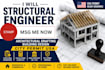 structural engineer stamp architectural drafting building design city permit USA