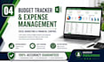 create a professional excel budget tracker and expense management spreads